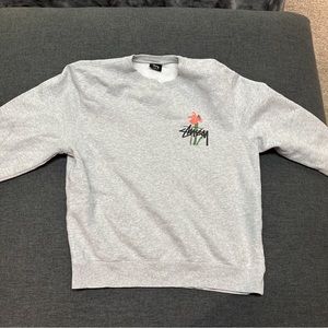 Stussy flower crewneck